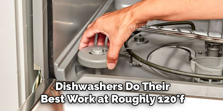 Dishwashers Do Their
Best Work at Roughly 120°f