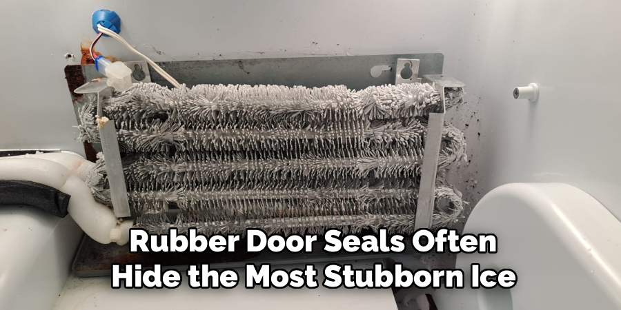 Rubber Door Seals Often 
Hide the Most Stubborn Ice