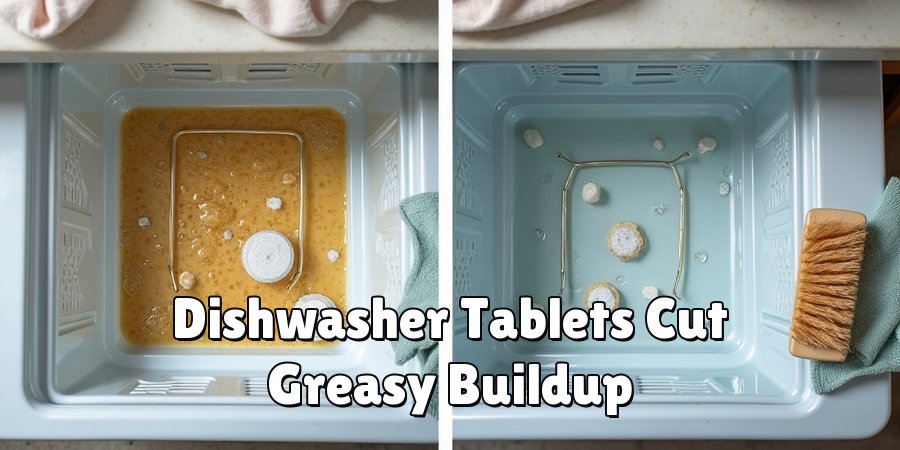 Dishwasher Tablets Cut Greasy Buildup