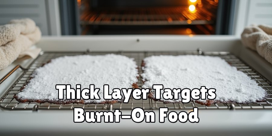 Thick Layer Targets Burnt-On Food