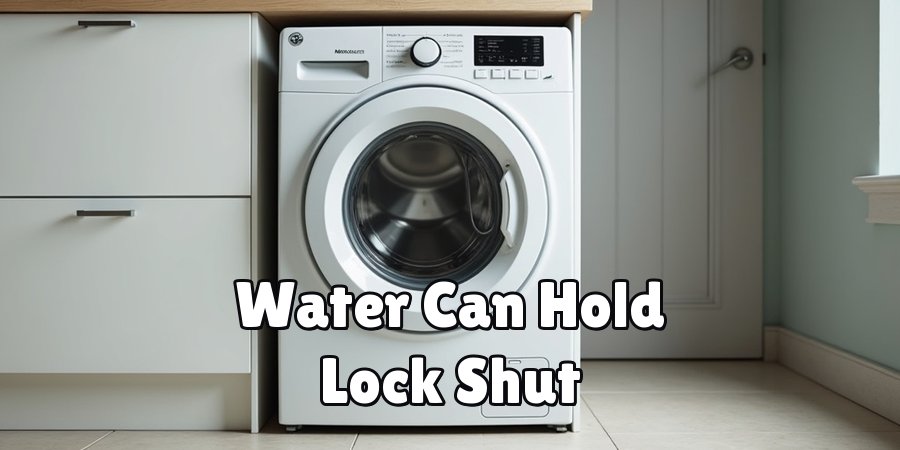 Water Can Hold Lock Shut